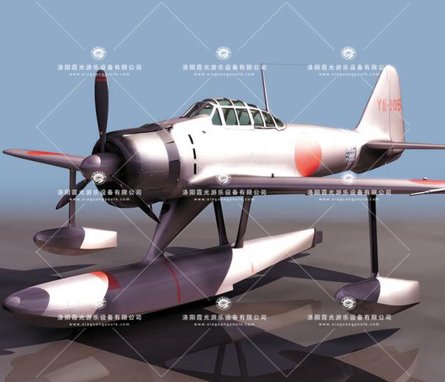 杭州3D模型飞机_